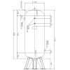 Aerotec Druckluftkessel 90 L stehend - 11 bar verzinkt