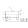 Druckluftkessel 50 L liegend - 11 bar mit Konsole OHNE Anbausatz