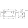 Druckluftkessel 60 L liegend - 15 bar - RAL 7021B